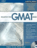 Master the Gmat 2005