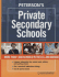 Peterson's Private Secondary Schools 2009