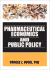 Pharmaceutical Economics and Public Policy