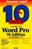 10 Minute Guide to Wordpro 96 Edition for Windows 95