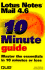 10 Minute Guide to Lotus Notes Mail 4.6
