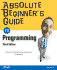 Absolute Beginners Guide to Programming (Absolute Beginners Guides (Que))