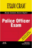 Police Officer Exam Cram (Exam Cram 2)