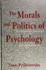 The Morals and Politics of Psychology: Psychological Discourse and the Status Quo (Suny Series, Alternatives in Psychology)