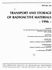 Transport and Storage of Radioactive Materials, 1996: Presented at the 1996 Asme Pressure Vessels and Piping Conference, Montreal, Quebec, Canada, July 21-26, 1996