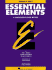 Essential Elements Book 1-Trombone