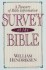 Survey of the Bible: a Treasury of Bible Information