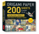 Origami Paper 200 Sheets Hokusai Prints 6" (15 Cm)