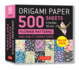 Origami Paper 500 Sheets Flower Patterns 4 (10 Cm)