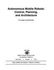 Autonomous Mobile Robots: Control, Planning, and Architecture (Ieee Computer Society Press Tutorial)