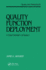 Quality Function Deployment