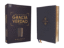 Nbla Biblia De Estudio Gracia Y Verdad, Leathesoft, Azul Marino, Interior a Dos Colores (Spanish Edition)