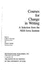Courses for Change in Writing: a Selection From the Neh/Iowa Institute