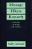 Message Effects Research: Principles of Design and Analysis