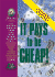Jerry Baker's It Pays to Be Cheap! : 1, 973 of the Niftiest, Swiftiest, and Thriftiest Secrets on Earth for Spendin' Less and Savin' More on...Food, ...Everything! (Jerry Baker's Good Home Series)