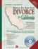 How to Do Your Own Divorce in California: a Complete Kit for an Out-of-Court Divorce Or Dissolution of a Domestic Partnership [With Cdrom]