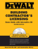 Dewalt Building Contractor's Licensing Exam Guide With Interactive Cd-Rom: Based on the Ibc and Construction Theory (Dewalt Series)