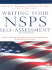 2nd Edition Writing Your Nsps Self Assessment: Guide to Writing Accomplishments for Dod Employees and Supervisors (Writing Your Nsps Self-Assessment)