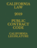 California Law 2019 Public Contract Code