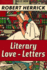 Literary Love-Letters By Robert Herrick: Super Large Print Edition Specially Designed for Low Vision Readers With a Giant Easy to Read Font