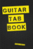 Guitar Tab Book Pocket Edition: Blank Guitar Tab Paper Pocket Notebook Featuring Six 6-Line Tablature Staves Per Page With a "Tab" Clef, 6 X 9, Durable Cover, Perfect Binding