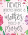 Never Underestimate a Mother Fueled By Prayer: Dot Grid Journal (100 Pages-8x10) Christian Floral Mom Notebook: Woman Notebook, Journal and Diary With Christian Quote Bible Journaling