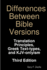 Differences Between Bible Versions: Third Edition