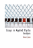 Essays in Applied Psycho-Analysis
