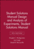 Student Solutions Manual Design and Analysis of Experiments, 8e Student Solutions Manual