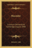 Macaulay: a Lecture Delivered at Cambridge, August, 1900