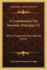 A Commentary on Newton's Principia V2: With a Supplementary Volume (1833)