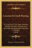 Lessons in Greek Parsing: Or Outlines of the Greek Grammar, Divided Into Short Portions, and Illustrated By Appropriate Exercises in Parsing (1838)
