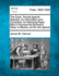 The Case, Trevett Against Weeden: On Information and Complaint, for Refusing Paper Bills in Payment for Butcher's Meat, in Market, at Par with Specie