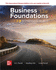 Business Foundations: a Changing World Ise