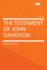 The Testament of John Davidson