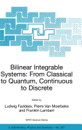 Bilinear Integrable Systems