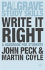 Write It Right: a Handbook for Students