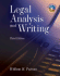 Legal Analysis and Writing [With Cdrom]