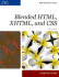 New Perspectives on Blended Html, Xhtml, and Css