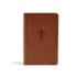 Csb Personal Size Bible, Brown Leathertouch, Red Letter, Presentation Page, Full-Color Maps, Easy-to-Read Bible Serif Type