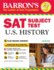 Barron's Sat Subject Test U.S. History, 4th Edition: With Bonus Online Tests