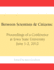 Between Scientists & Citizens: Proceedings of a conference at Iowa State University, June 1-2, 2012.