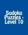 Sudoku Puzzles - Level 10: Fun, Large Grid Sudoku Puzzles