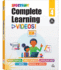 Spectrum Complete Learning + Videos 4th Grade Workbook All Subjects, Ages 9-10, Grade 4 Reading, Writing, Language Arts & Math Workbook, Fractions, Algebra Prep, Grammar & More How-to Video Tutorials