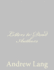 Letters to Dead Authors