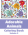 Adorable Animals Coloring Book