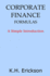 Corporate Finance Formulas: A Simple Introduction