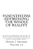 Panentheism Addressing the Whole of Reality