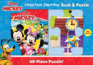 Disney Junior Mickey Mouse-Little First Look and Find Activity Book and Puzzle Set-Pi Kids