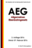 Allgemeines Eisenbahngesetz (AEG), 2. Auflage 2016